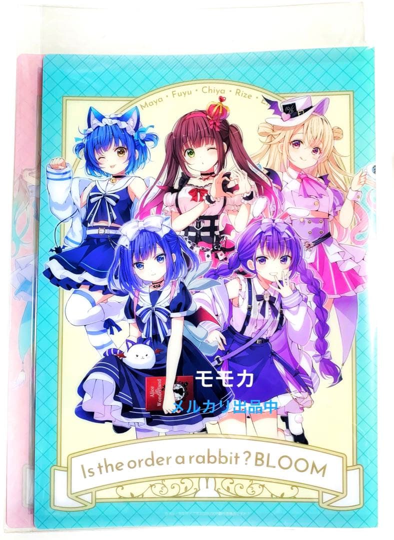 ご注文はうさぎですか？ごちうさ クリアファイルホルダー 不思議の国の