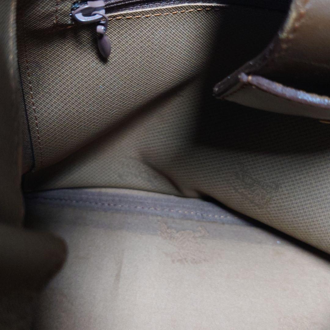 〈希少〉BURBERRY　ショルダーバッグ　月桂樹　シャドーホース　レザー