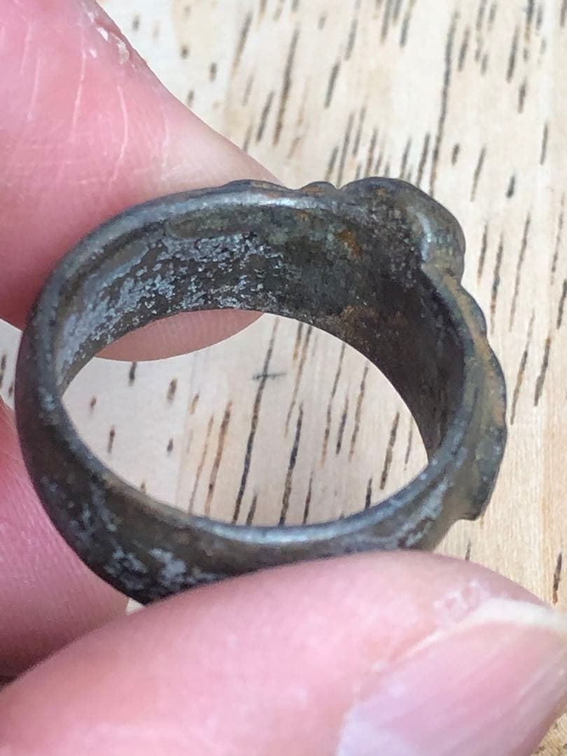 ビンテージ スカル 髑髏 骸骨 リング アンティーク ネイバーフッド レトロ