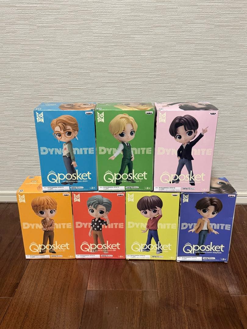 BTS Qposket フィギュア 7体全員Dynamite衣装 タイニータン