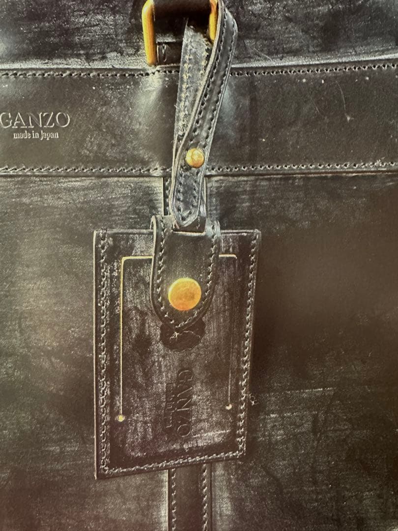 GANZO ブリーフケース 東京青山本店にて購入 長期保管品