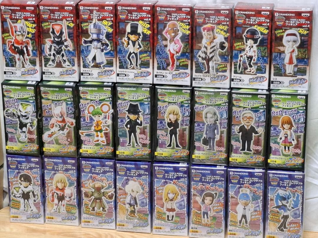 TIGER & BUNNY ワーコレフィギュア vol.1〜6 フルコンプセット - メルカリ