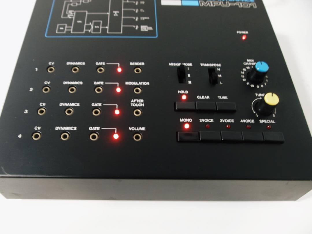通電OK！ROLAND MPU-101 MIDI-CV INTERFACE - メルカリ
