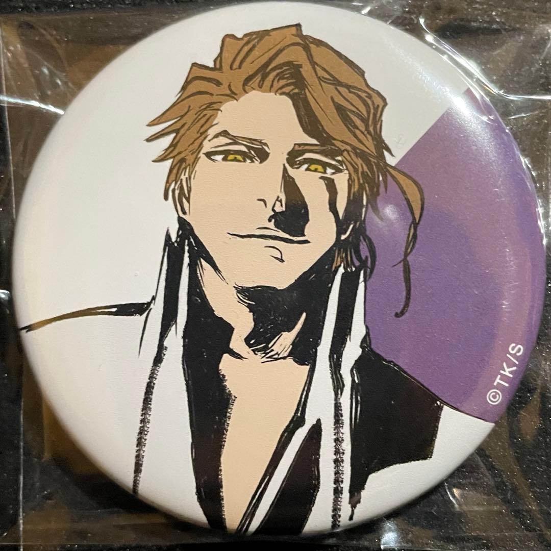 bleach ランドマークタワー 缶バッジ 横浜 藍染惣右介 - メルカリ