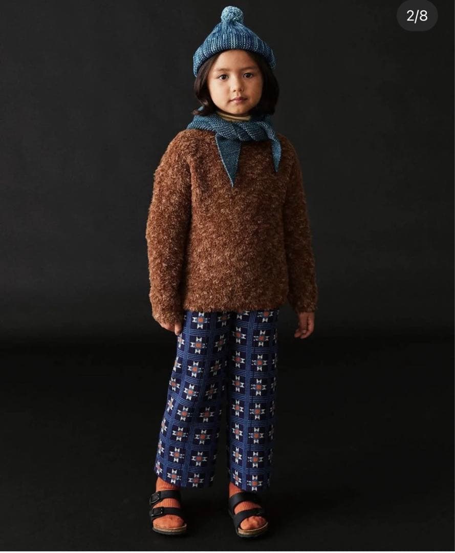 misha&puff Jacquard Andre pants 2y