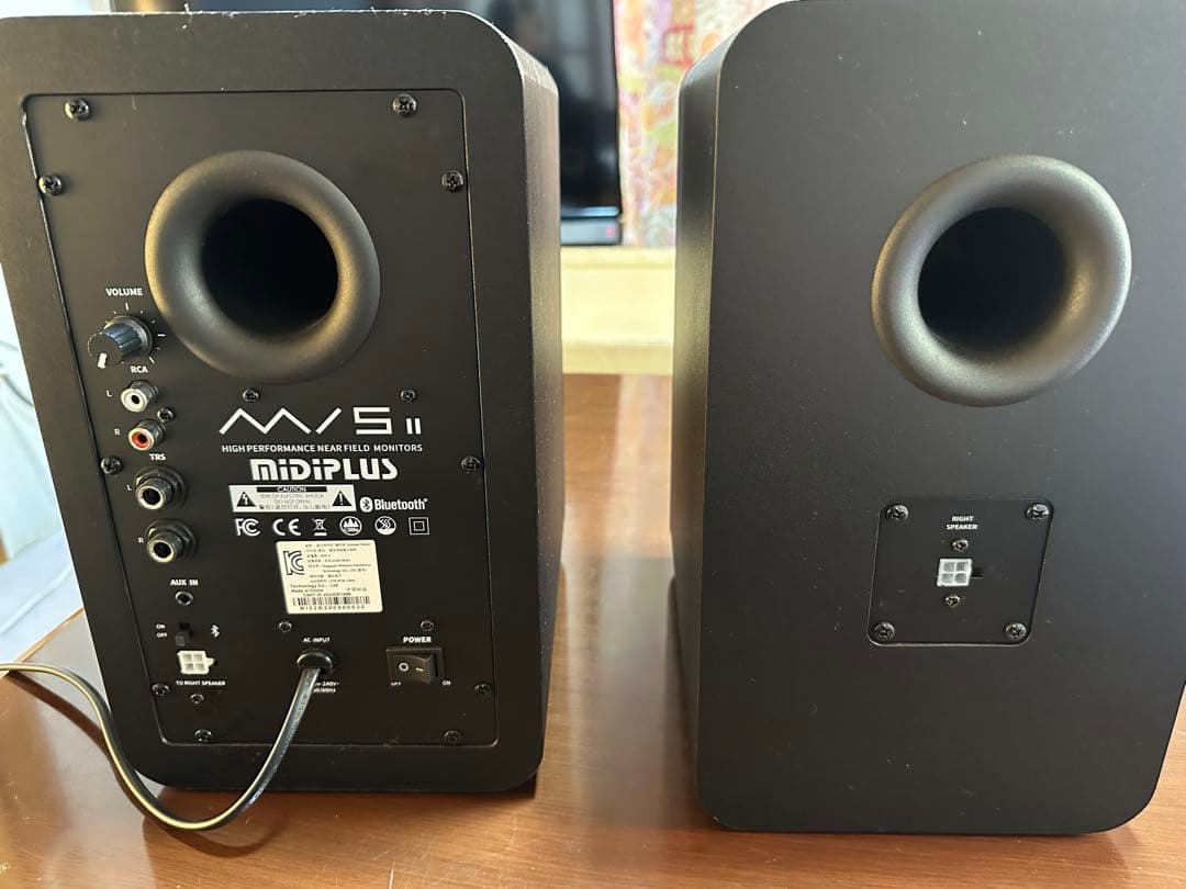 midiplus mi5Ⅱ モニタースピーカー