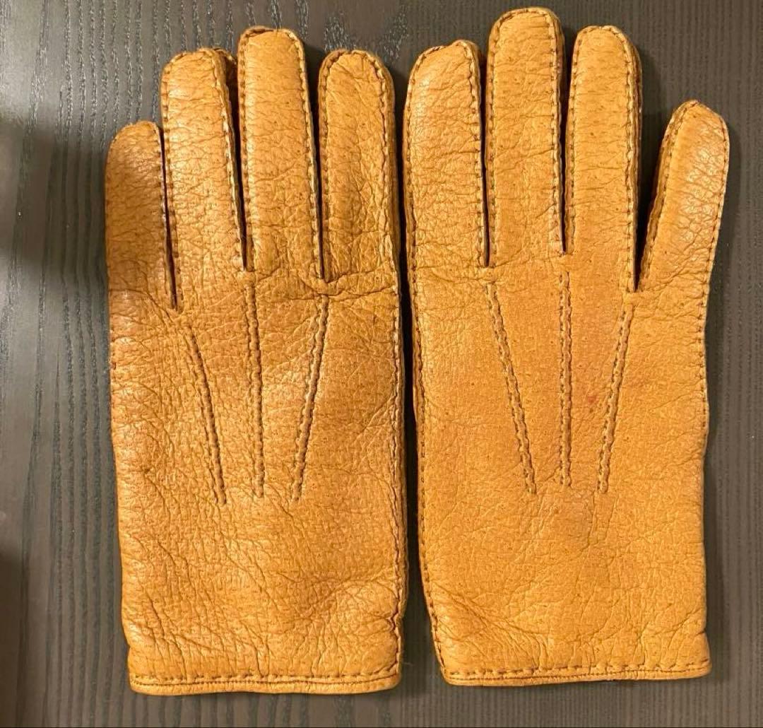 バーニーズニューヨーク別注 restelli ペッカリー グローブ 手袋