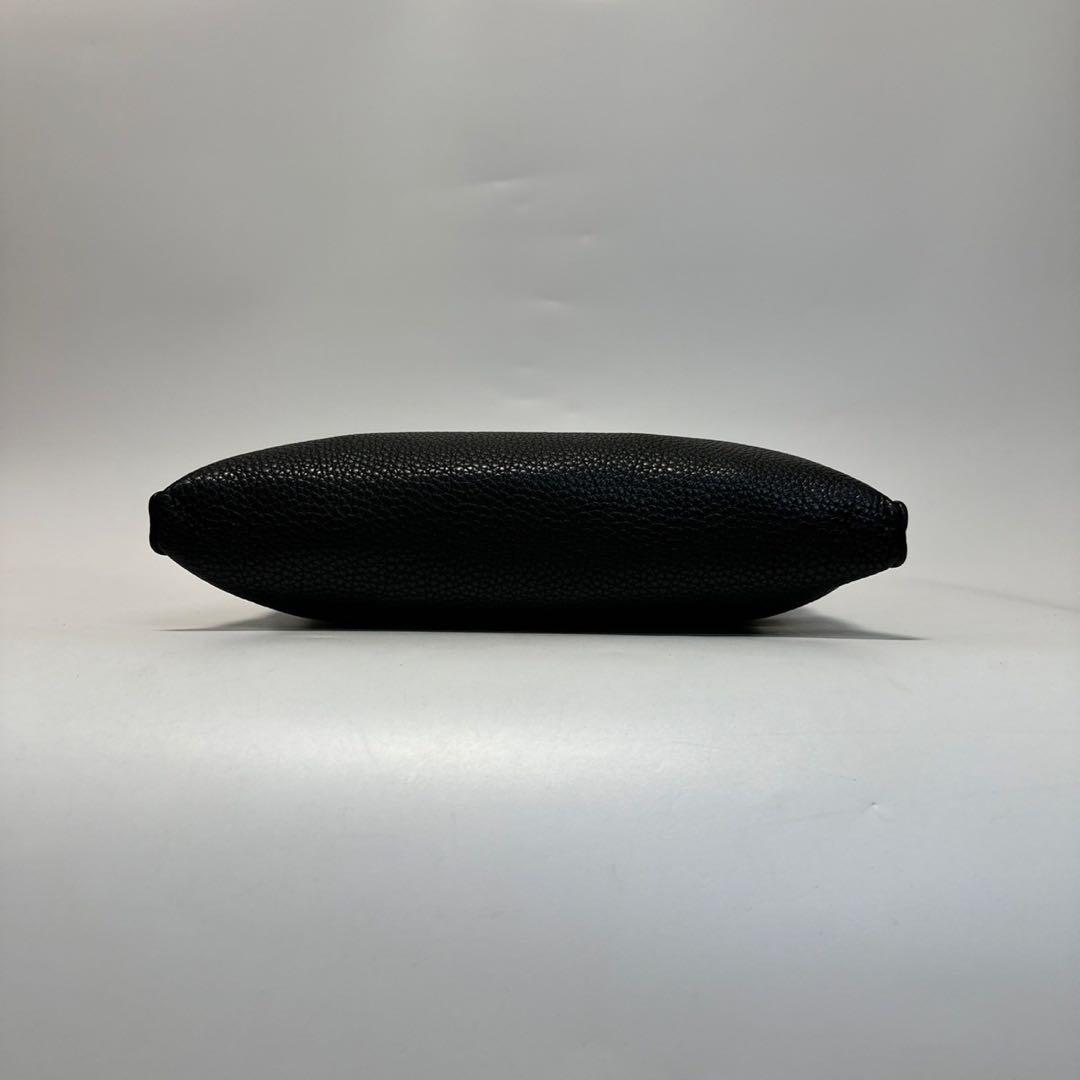 o90【極美品】フェンディ　セレリア　レザー　ブラック　黒　ショルダーバッグ.