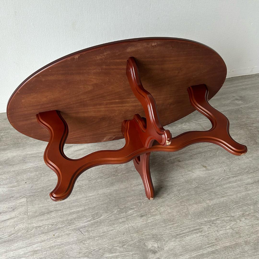 最終値下げ】イギリス 家具 ガラストップ コーヒーテーブル 店舗什器 243A