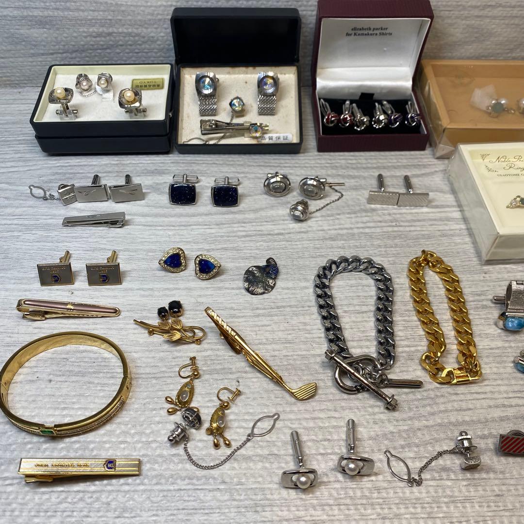 アクセサリー　タイピン・カフス　まとめ売り