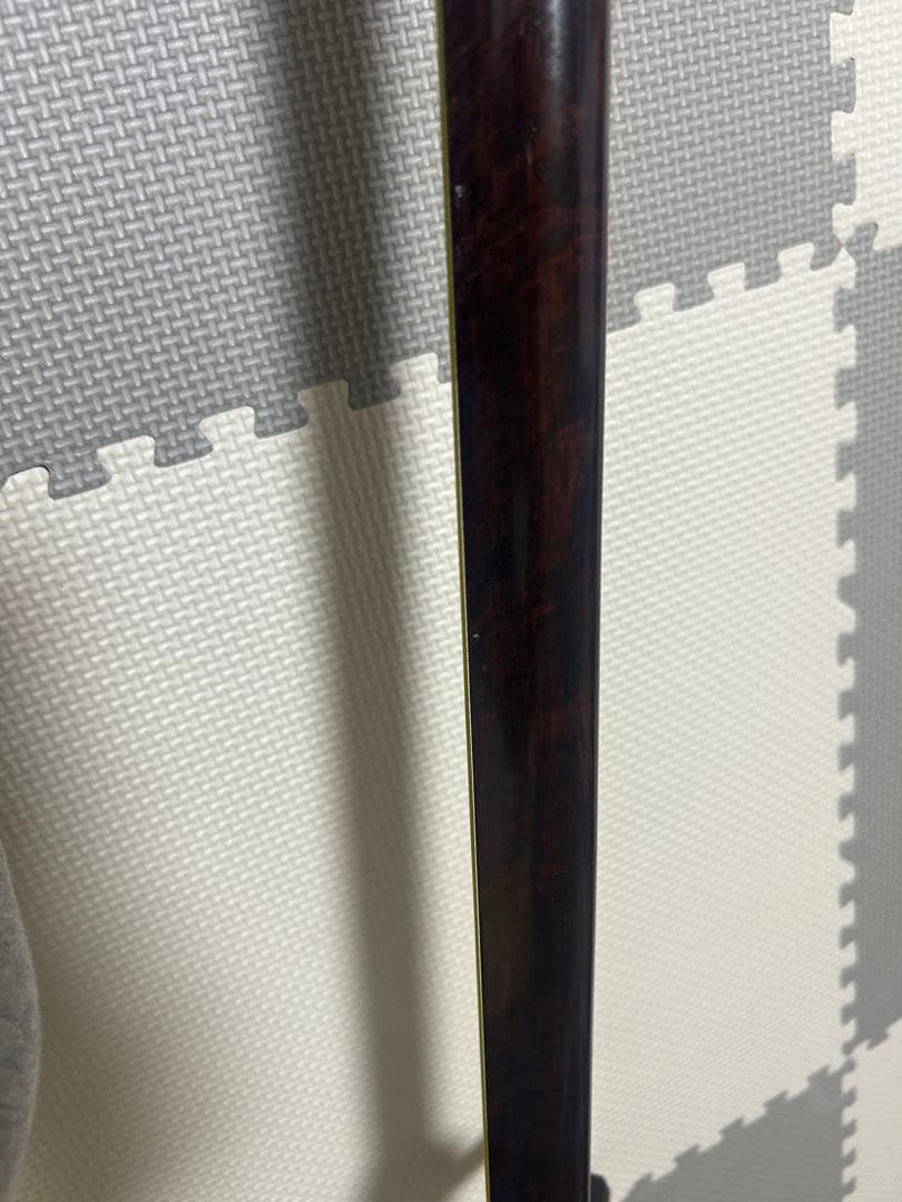 子持ち綾杉胴 三味線 犬皮