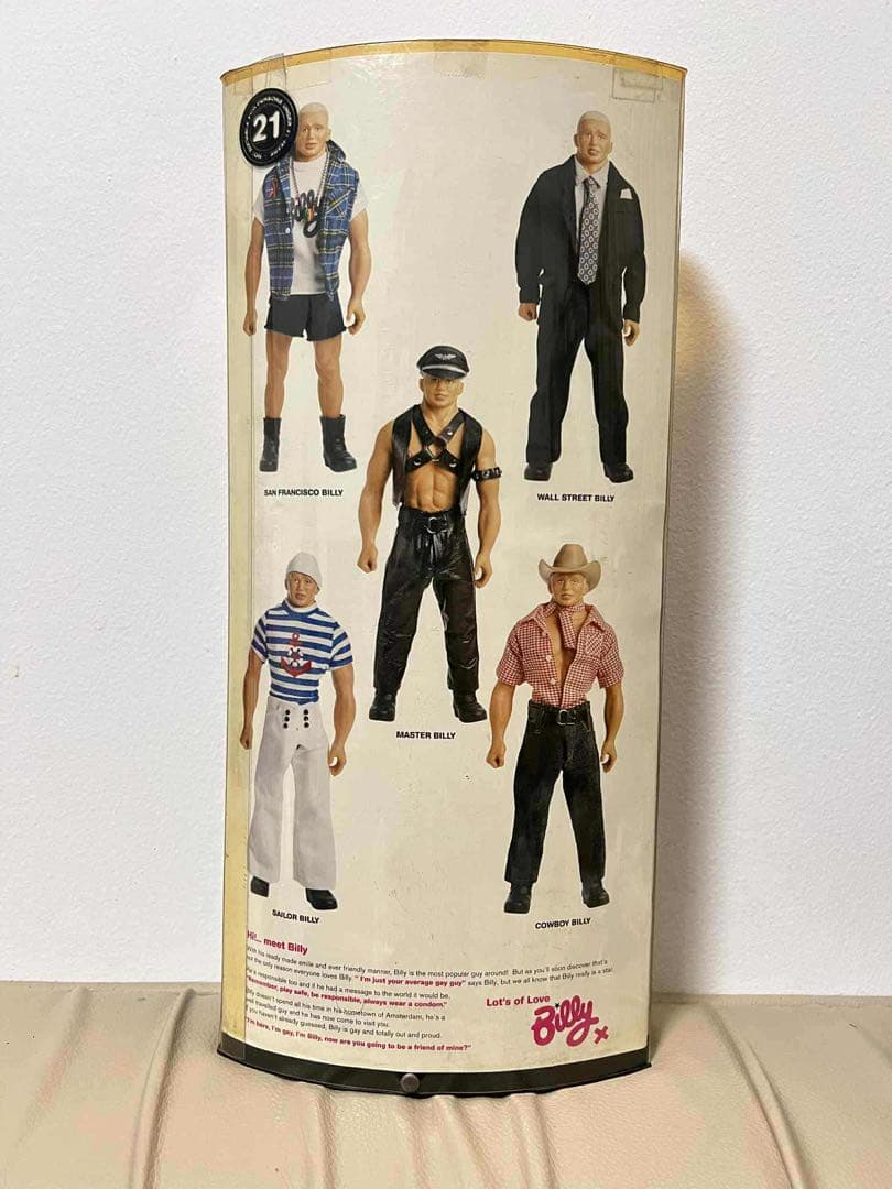 Billy人形 赤いチェック柄 Billy人形 赤いチェック柄 Billy人形 赤い