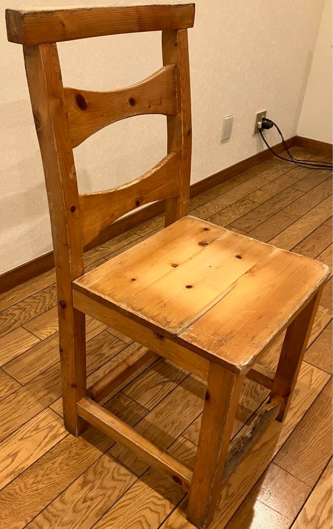 【特注】木材手造り椅子