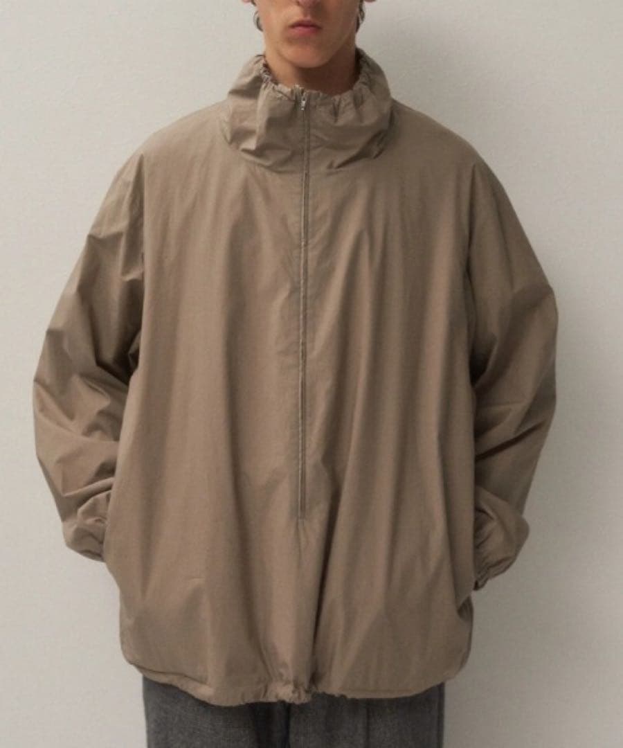 ジャケット・アウター ATON MERCERIZED COTTON | STAND PULLOVER