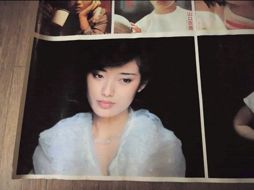 山口百恵 レコードジャケット 特大ポスター 非売品