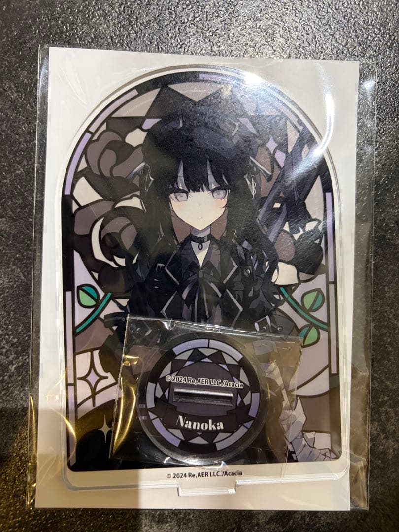 魔法少女ノ魔女裁判 まのさば くじメイト ステンドグラス風アクリル