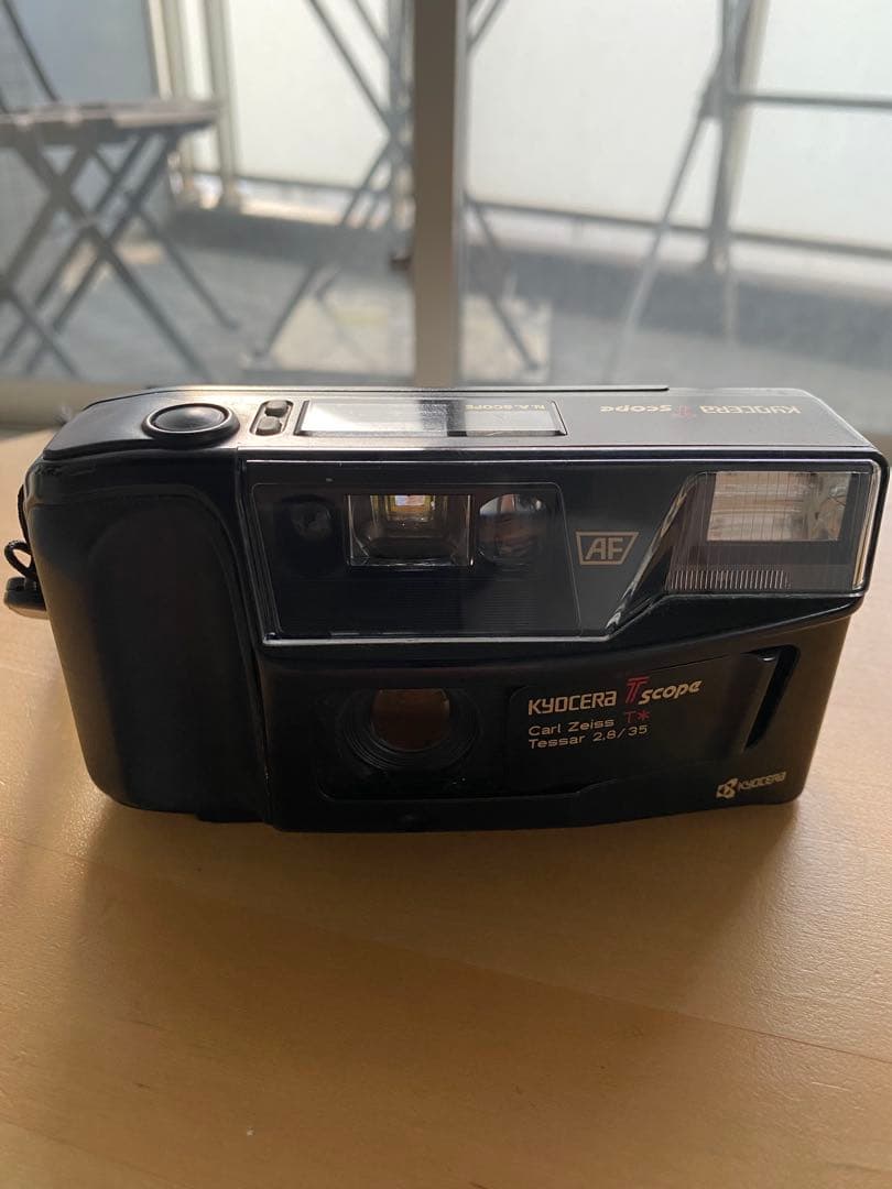KYOCERA T scopeフィルムカメラ Carl Zeissレンズ カメラ