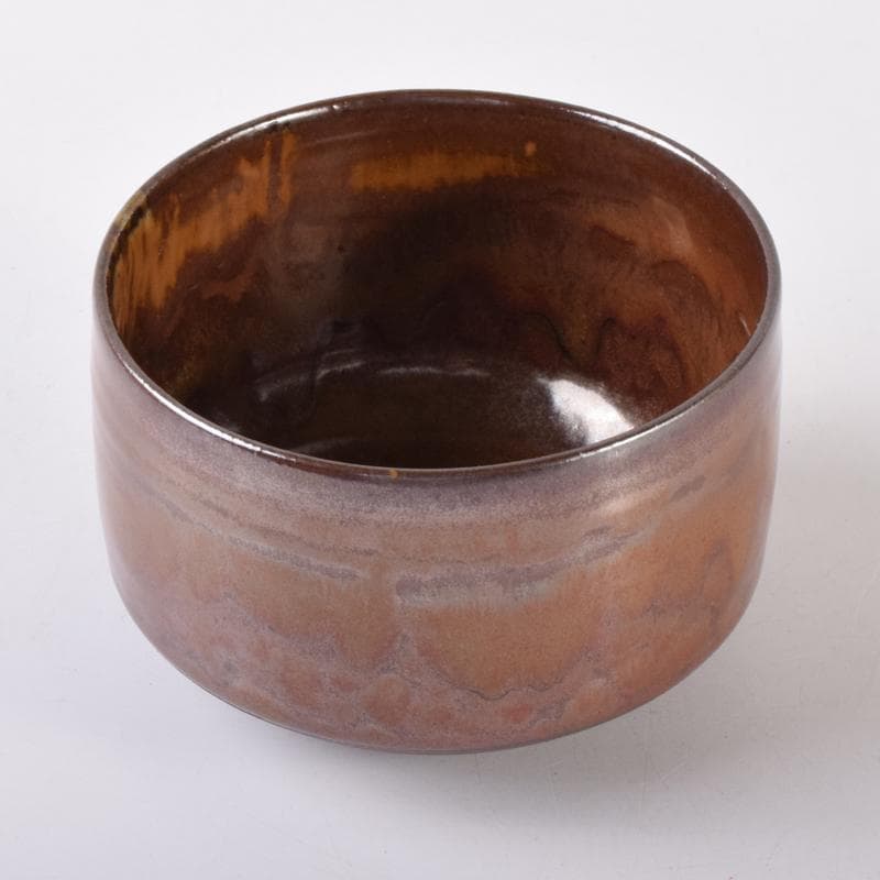 Q太郎　茶道具　高取焼　鬼丸雪山作　茶碗　共箱　V　7111