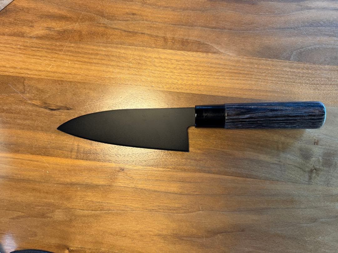【peak】ブラック出刃包丁