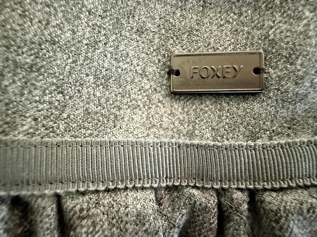 極美品★FOXEY/フォクシー キルティングスカート 42