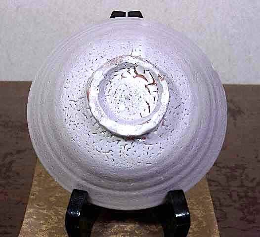 売れ筋 益子焼 吉川心水 作 井戸形 茶碗 無傷 共箱 保証。 益子焼 吉川