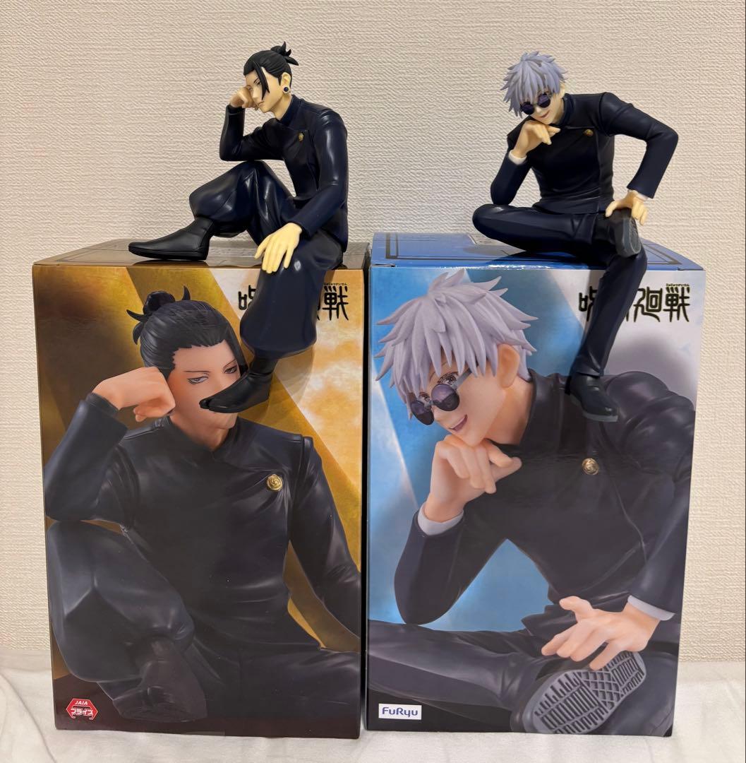 呪術廻戦 ぬーどるストッパーフィギュア 五条悟 夏油傑