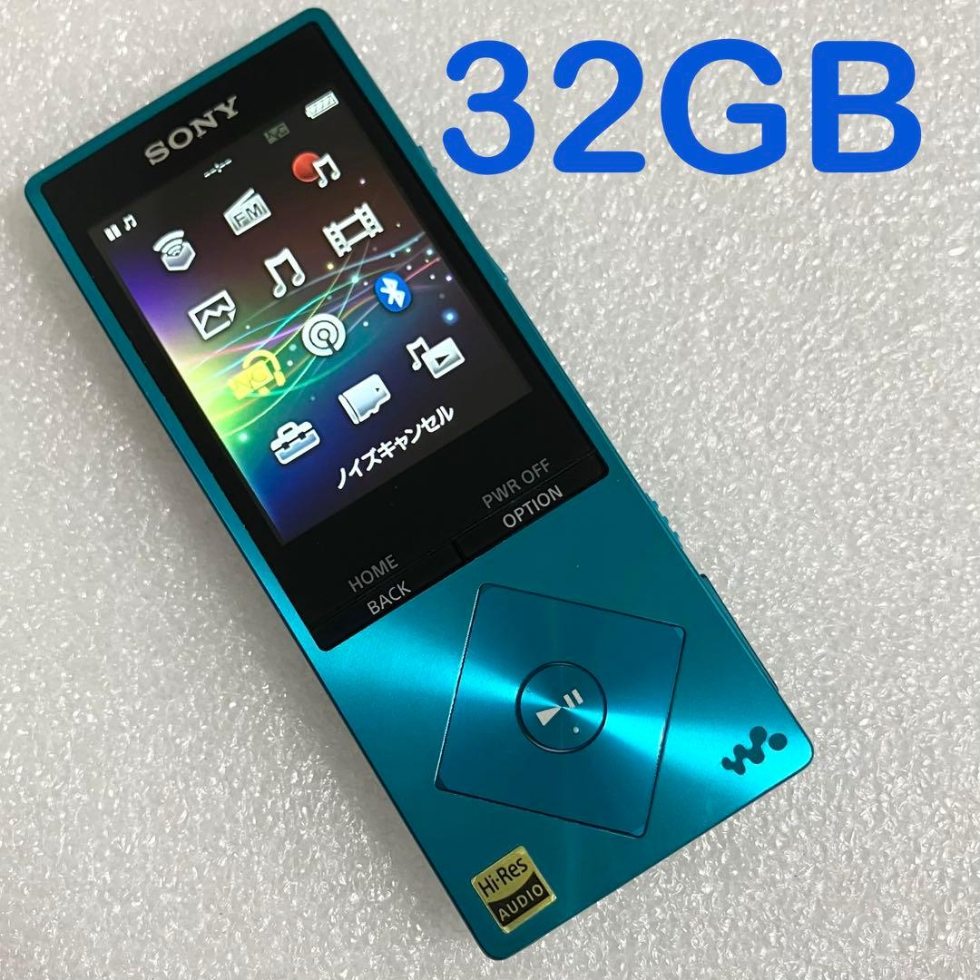 バッテリー良好】 ソニー ウォークマン NW-A16 32GB ブルー あお