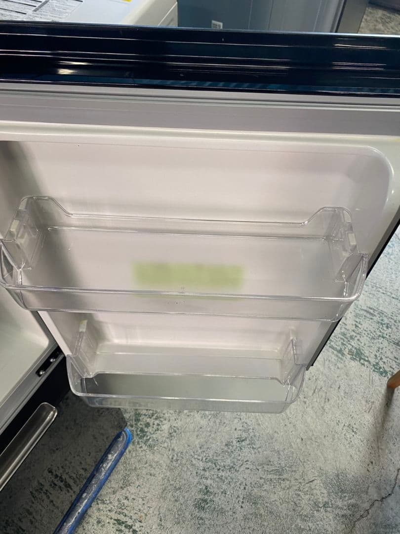 J041\" SHARP 冷蔵庫 冷凍庫 2ドア ブラック SJ-GD15G-B