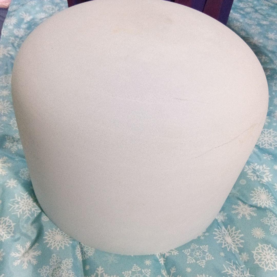 クリスタルボウル ホワイト シンキングボウル*大きめ【３３cm】自宅保管品