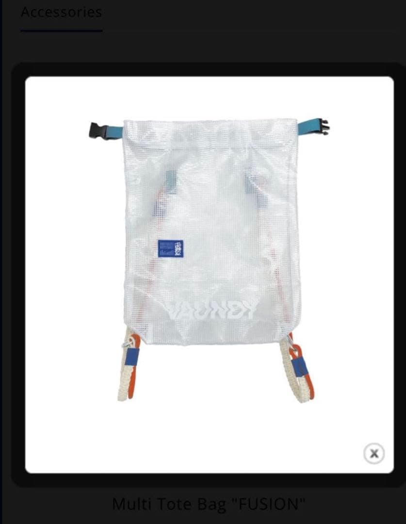 ミュージシャン VAUNDY FUSION multi tote bag