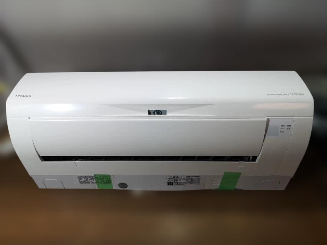 神奈川県内は無料工事、配送付き、室外機セット)日立18畳 2019年式
