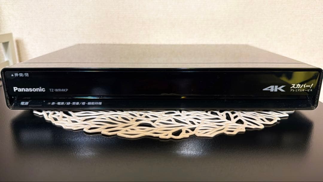 Panasonic スカパー 4Kプレミアムチューナー TZ-WR4KP - メルカリ