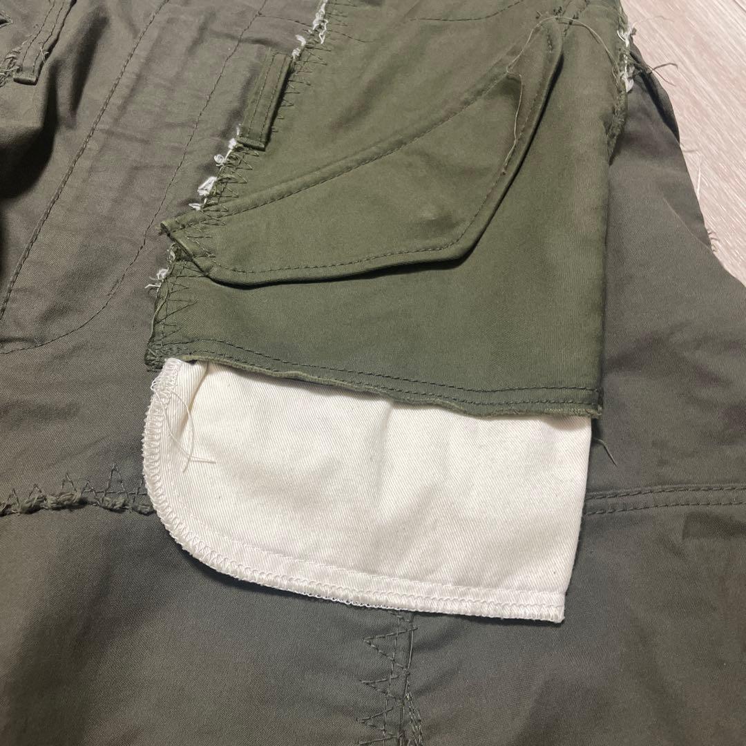 ジュンヤワタナベ コムデギャルソン 再構築 ミリタリースカート