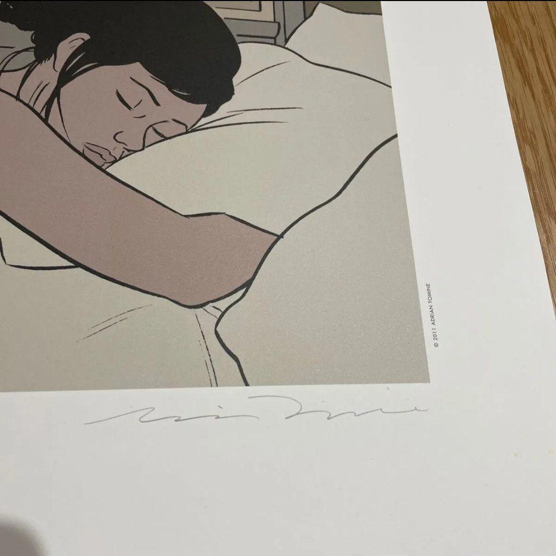 Adrian Tomine \"A.C.\" ポスター サイン&シリアルナンバー入り