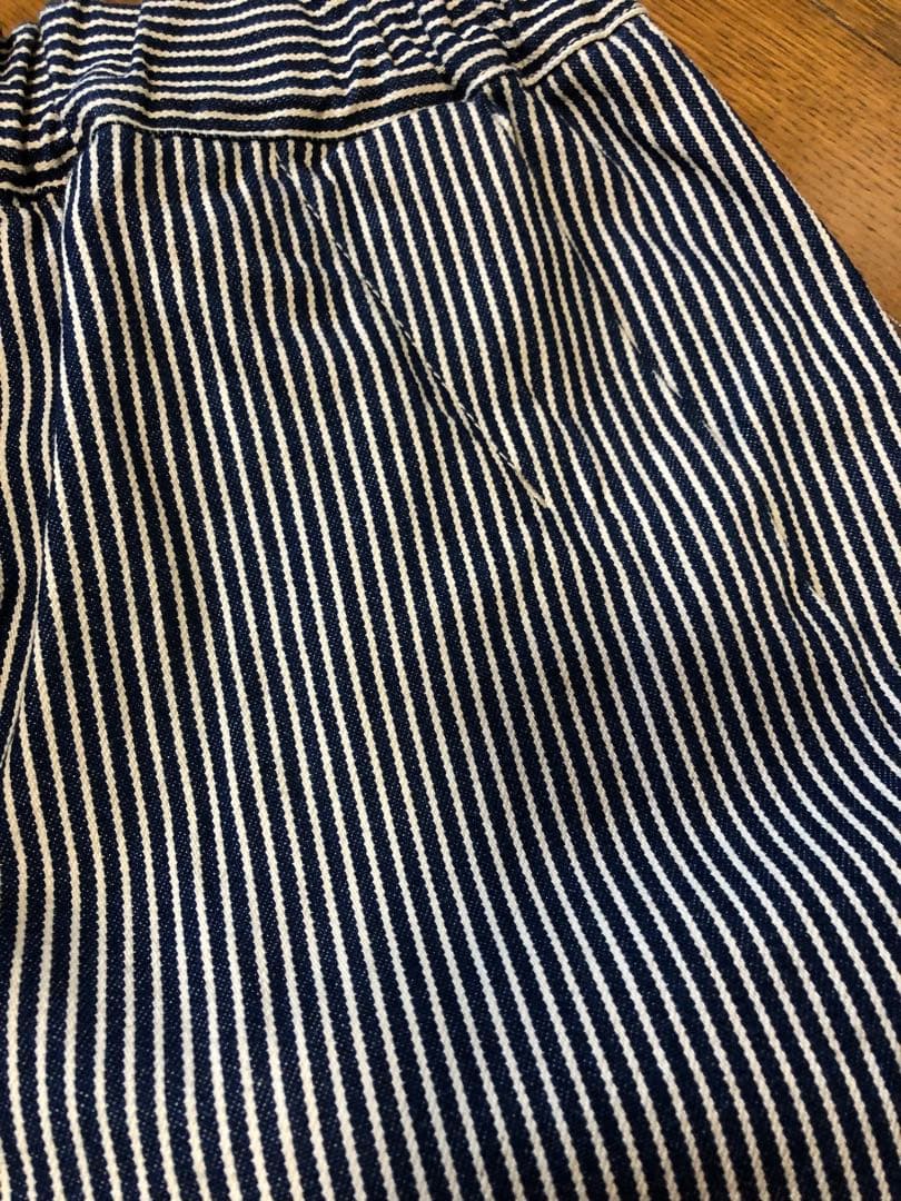 まめおです(^-^) ツムグ　ヒッコリー　ティンカーパンツ　　新品