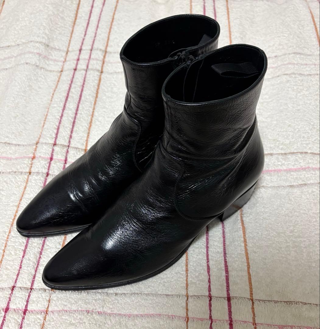 い*の様 【美品】SAINT LAURENT PARIS\"フレンチ40ヒールブー