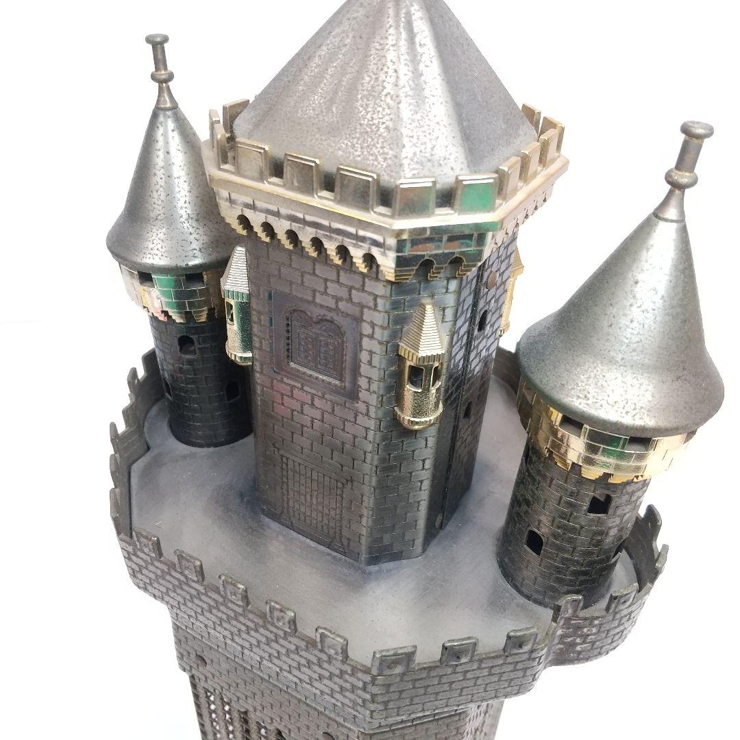 ウイスキー 城型 ボトルケース オルゴール付き 西洋 塔 飾りケース