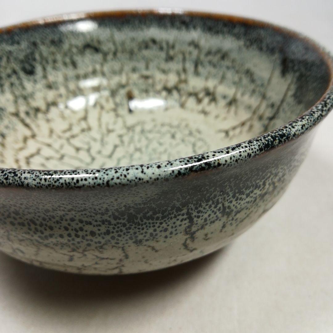 朝鮮唐津 柳孝雄作 茶碗 共箱 茶道具