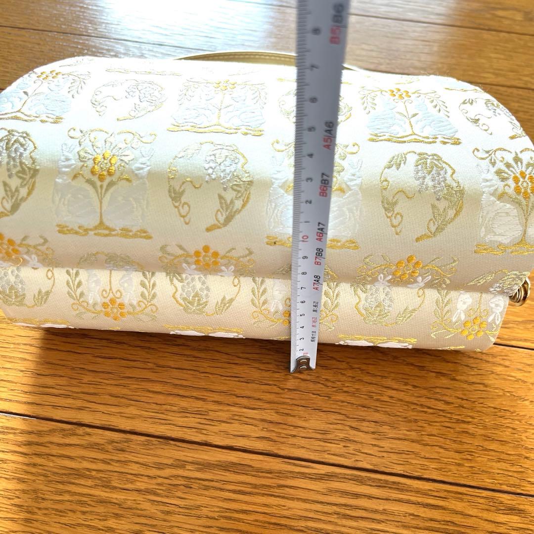 【早い者勝ち】草履バッグセット 花柄 アイボリー 美品