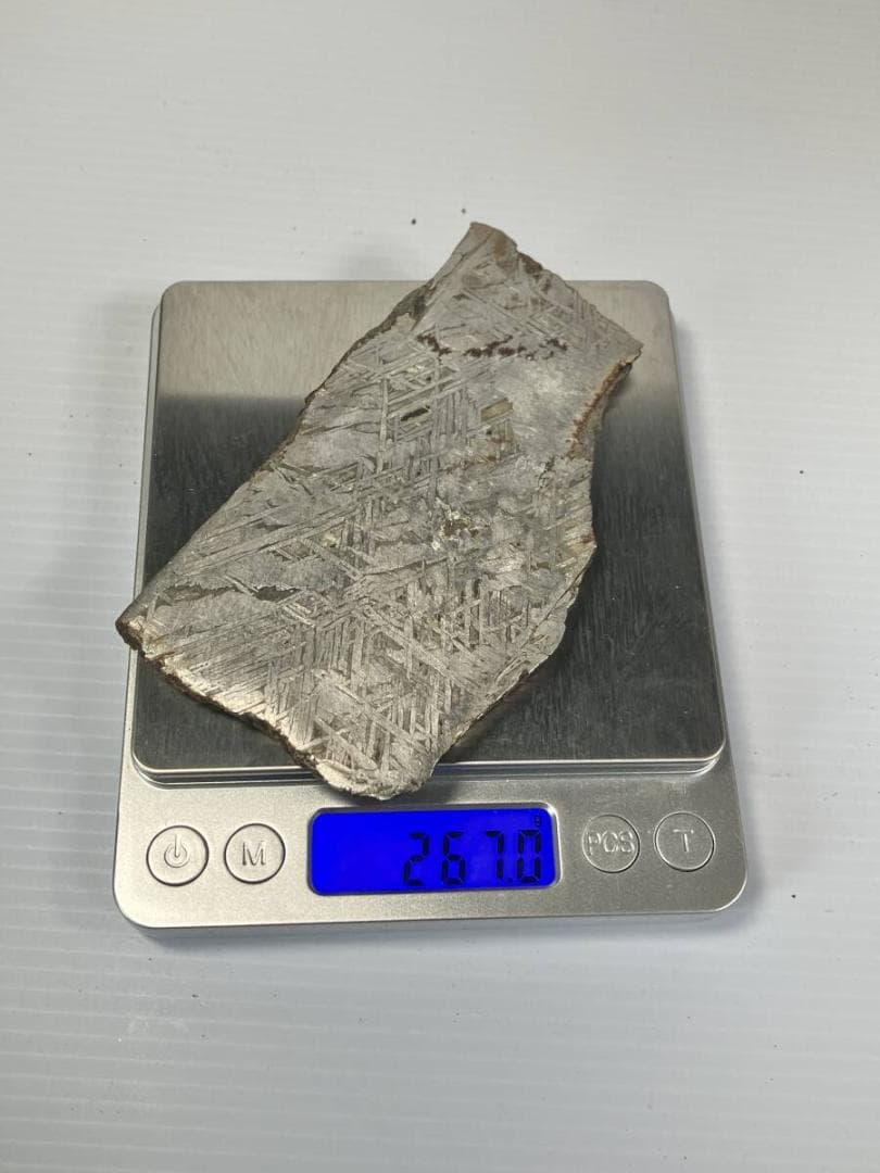 特大レア アルタイ隕石 本物 267g 鉄隕石 原石 断片 破片