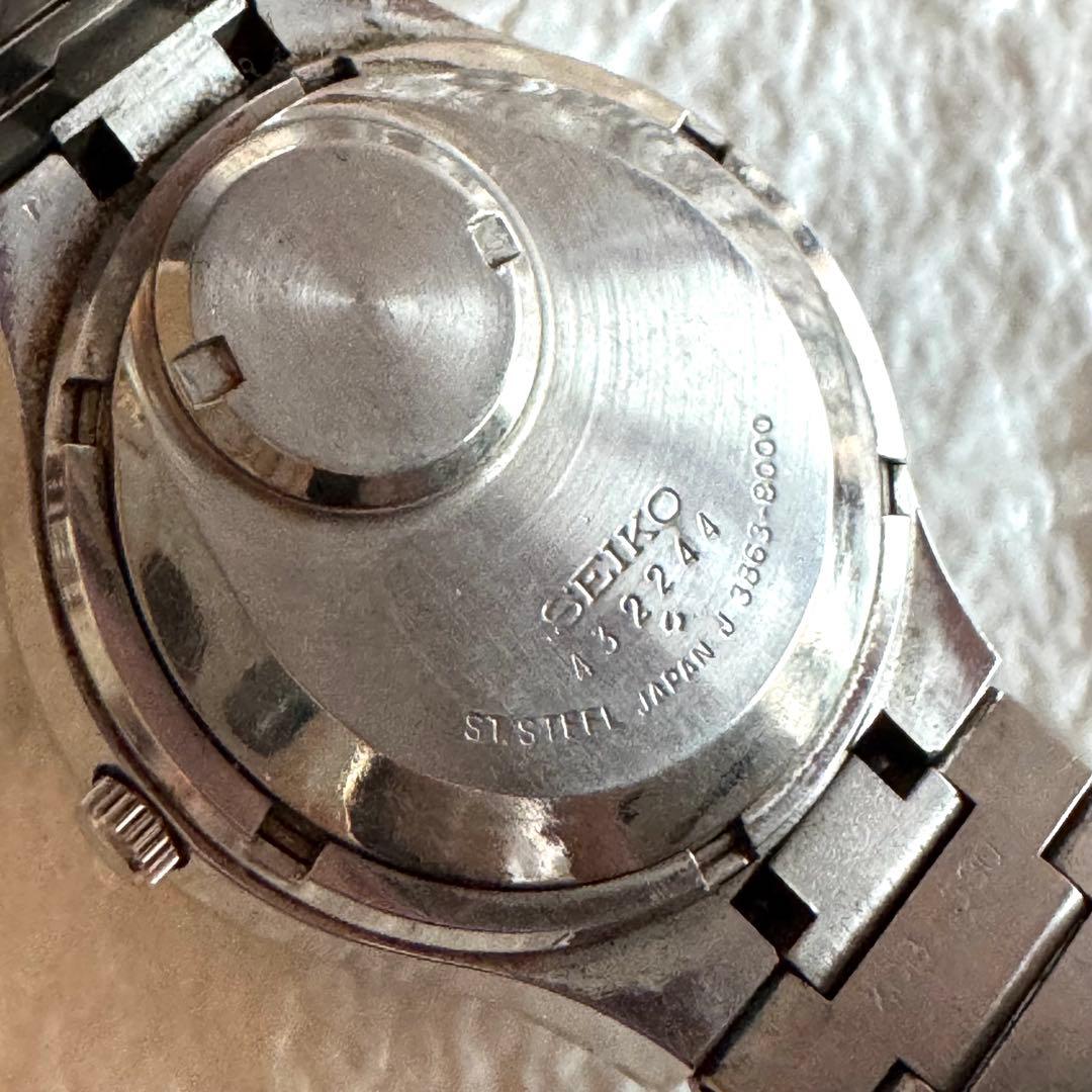 SEIKO QUARTZ 3863-8000 シルバー クォーツ 腕時計 不動品