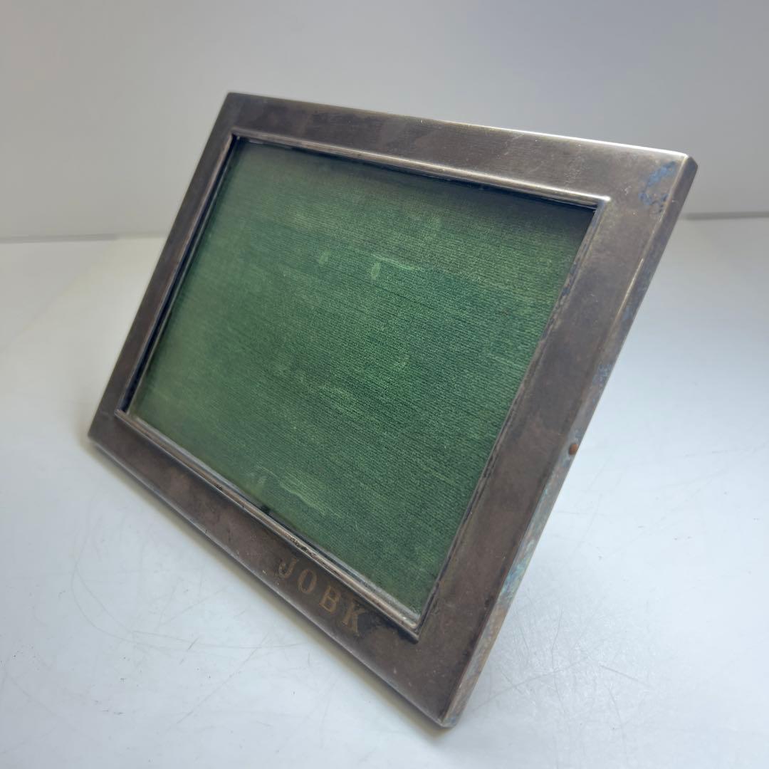 純銀刻印フォトフレーム全体262g 横幅17.5㎝ 東Y8-0116☆2Fタカサ