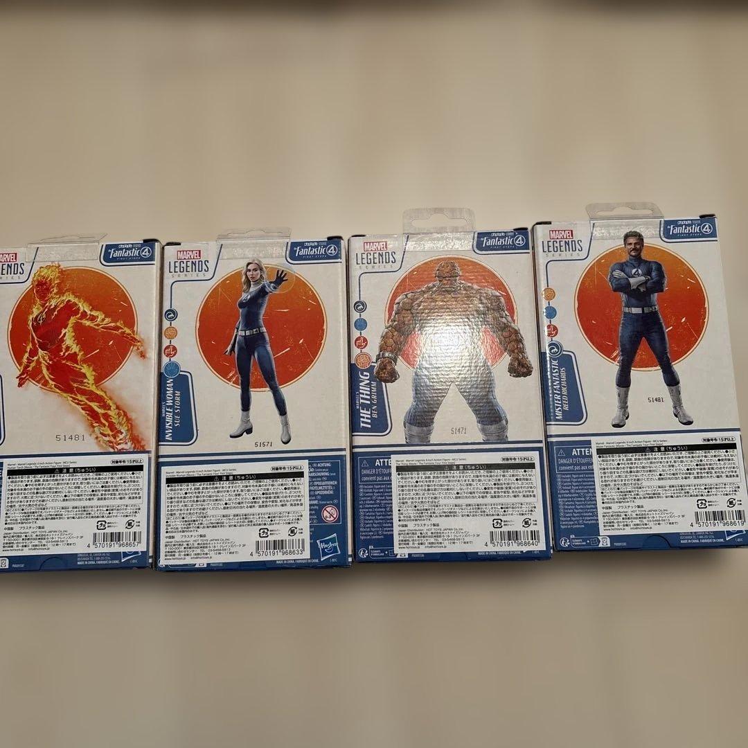 Marvel Legends ファンタスティック・フォー 4体セット
