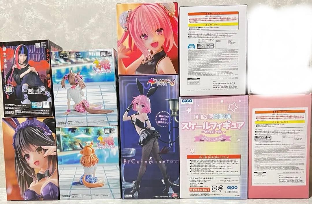 美少女フィギュア　7点セット　ロキシー　派流　こより　かな　忍　モモ　コパ