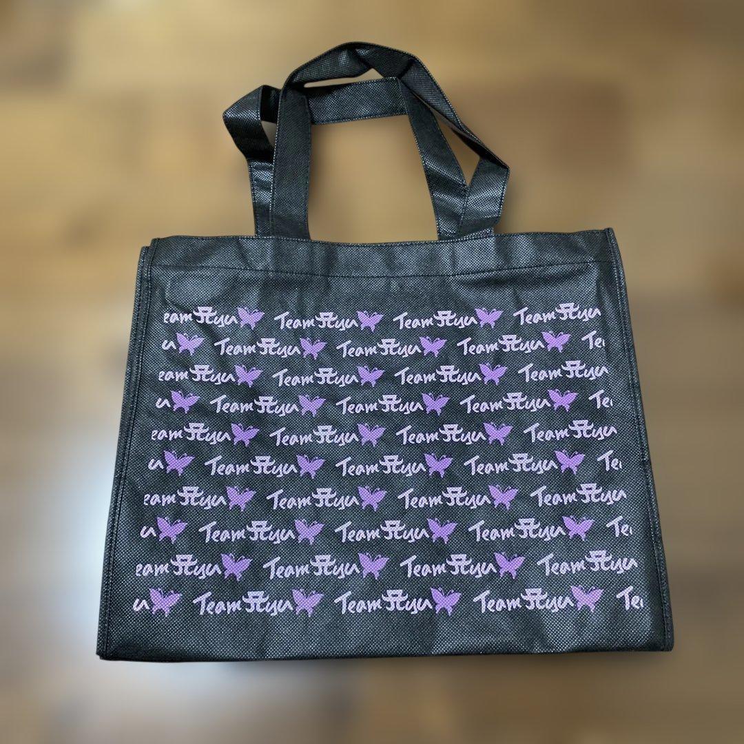 レア 希少 TeamAyu 会場 限定 浜崎あゆみ トートバッグ ロゴ入り 蝶々
