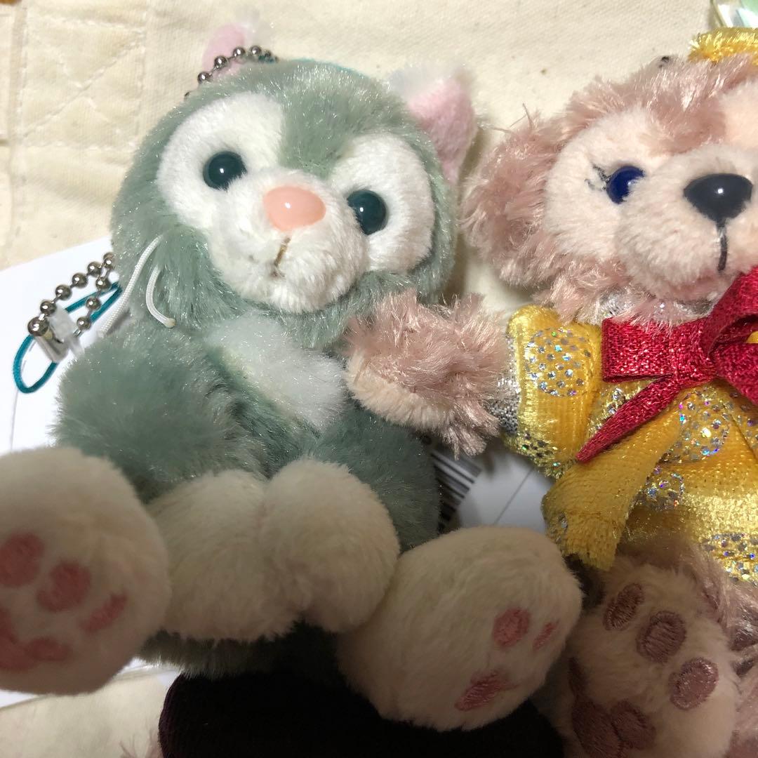 ダッフィー、シェリーメイぬいぐるみまとめ売り クリアファイル