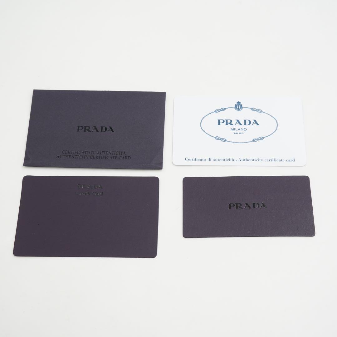 ✨新品未使用・箱保証書付き✨ PRADA ミニ財布 ヴィッテロムーブ 三つ折り