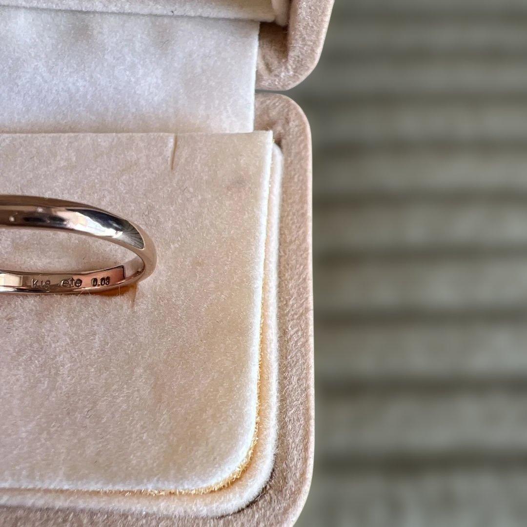 ete K18 ダイヤモンドリング