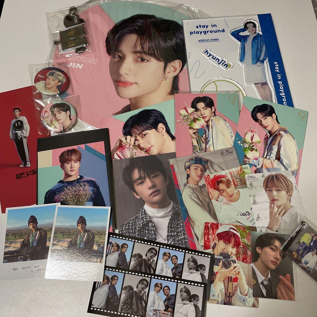 straykids ヒョンジン グッズ トレカ うちわ アクスタ