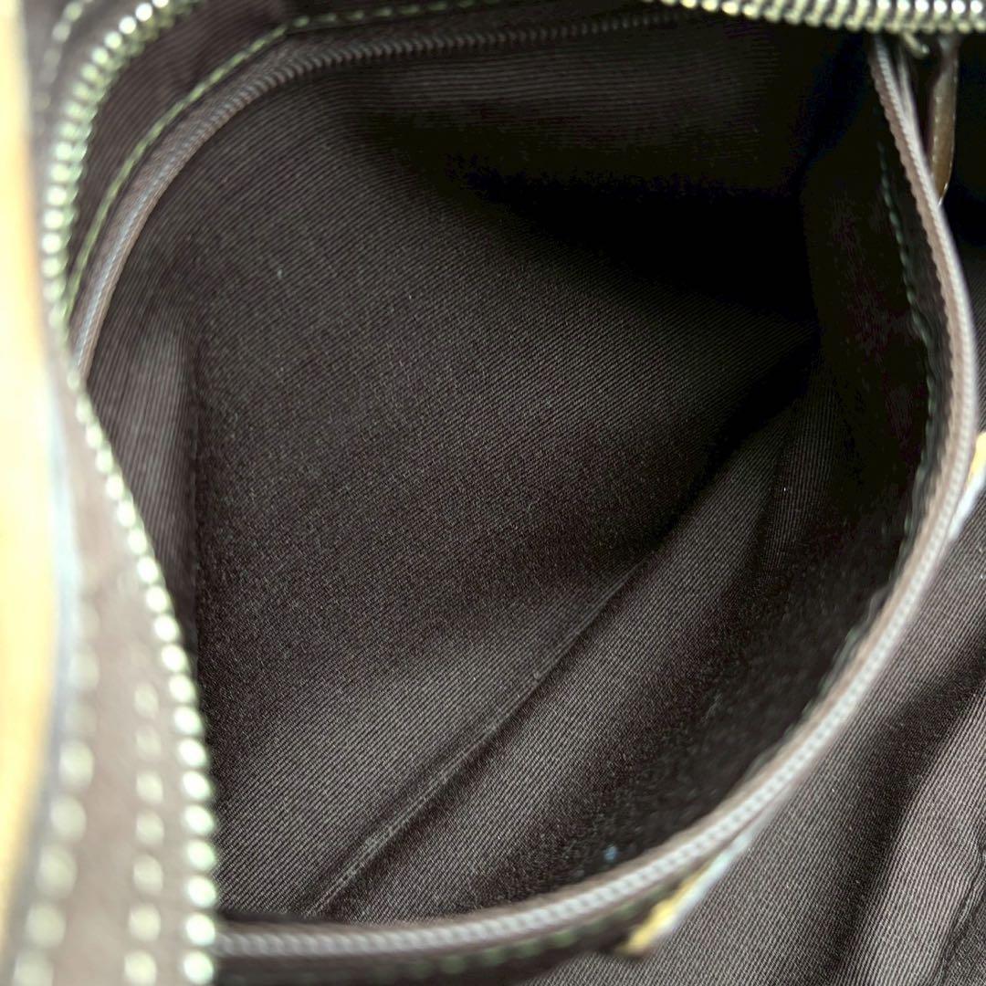 コーチ ハンドバッグ ソーホー パッチワーク y2k 茶 10088